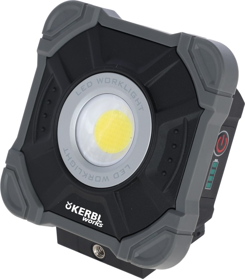 Portable LED spotlight WorkFire, 2200 lm, Kerbl