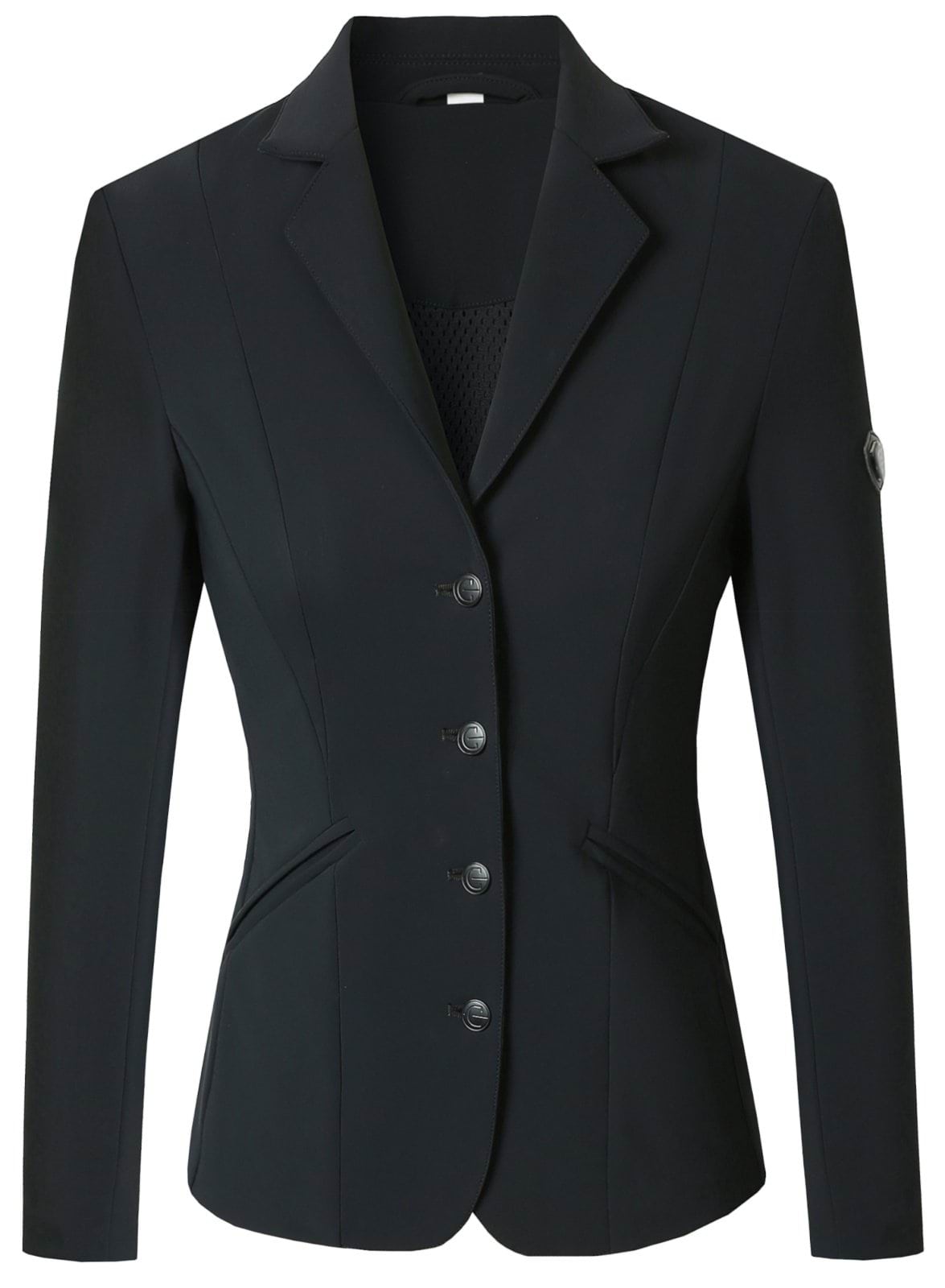 Parigo competition jacket, women's, black, Covalliero