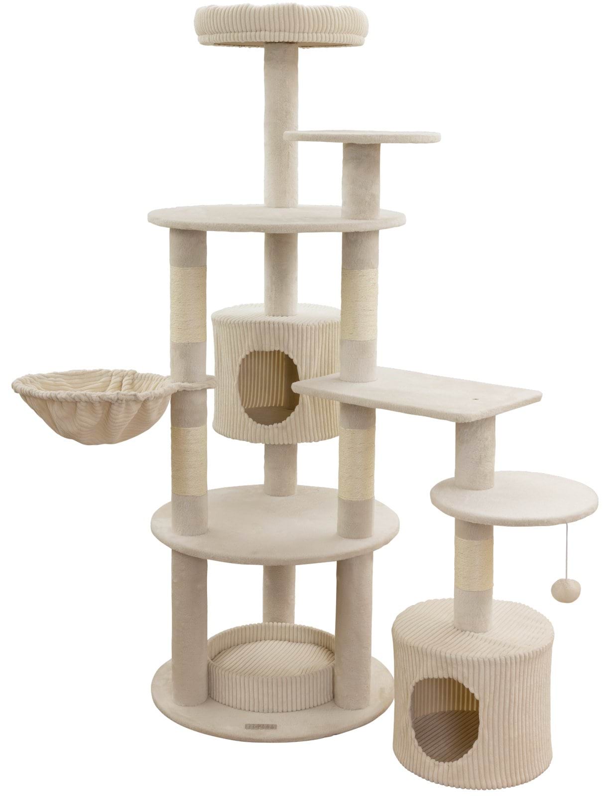 Scratching Post Annika, beige, 104 x 59 x 164 cm