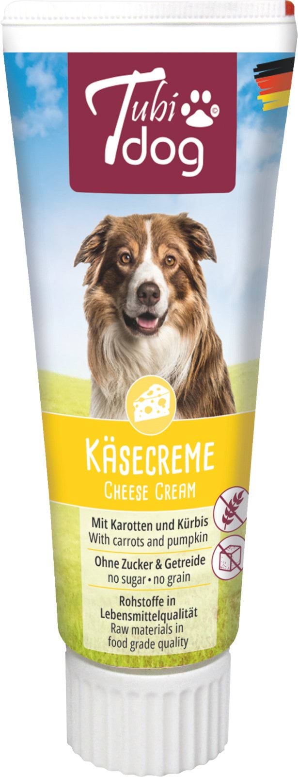 Tubidog Delicatessen Cheese Cream for dogs, 75 g