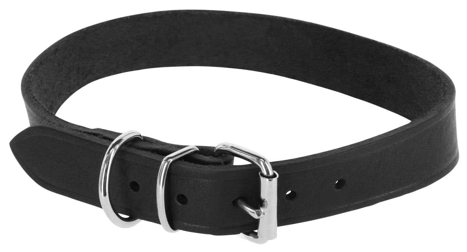 Tuscany dog collar, adjustable, black, various sizes, Kerbl