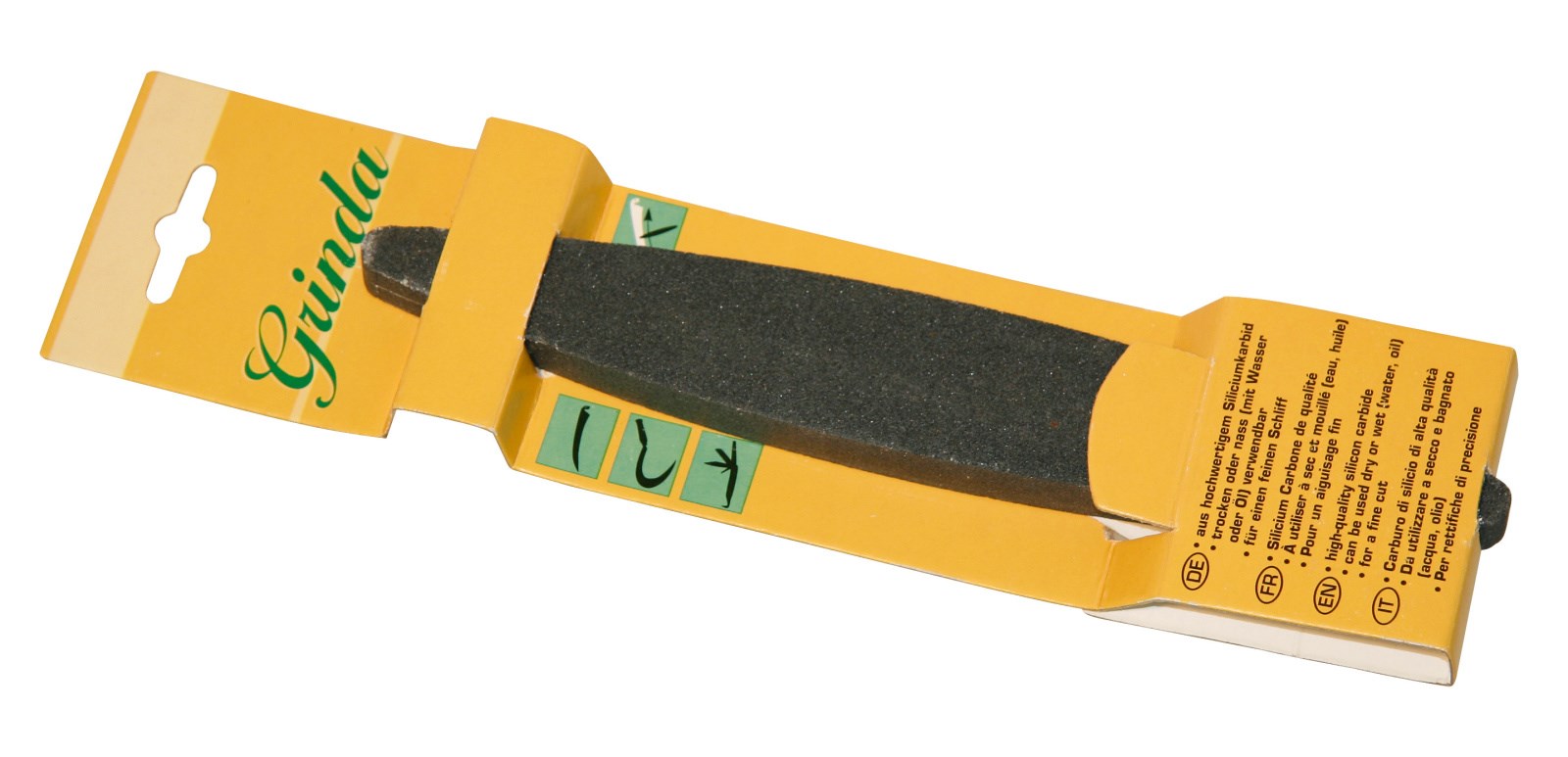 Grindstone standard, made from silicon carbide, fine