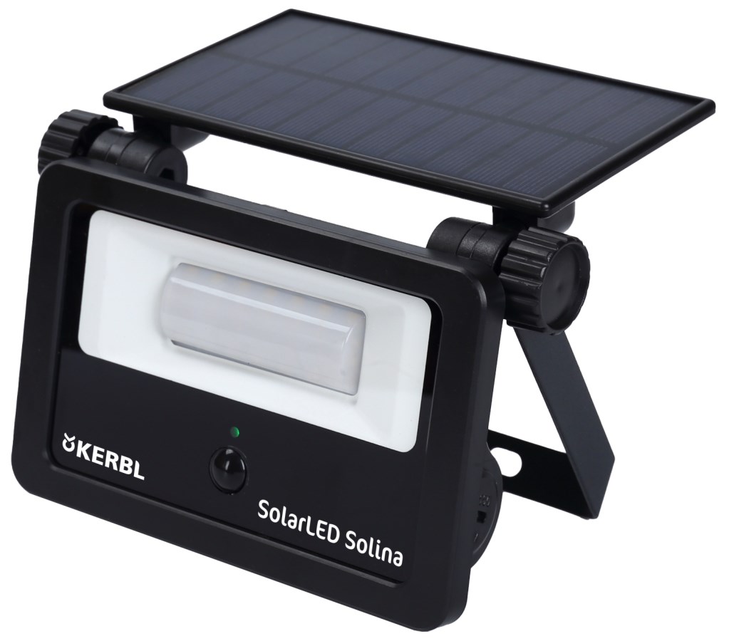 External LED solar reflector with built-in solar panel, Kerbl
