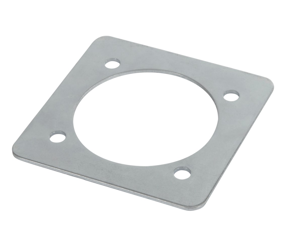 Counterplate for 37603 127x127 mm, galvanised, 2 pcs, Kerbl
