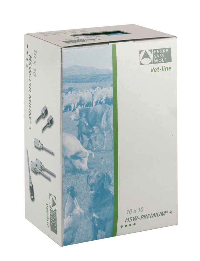 HSW-PREMIUM Needle threaded attachment, 1,0 x 15 mm, Henke-Sass-Wolf