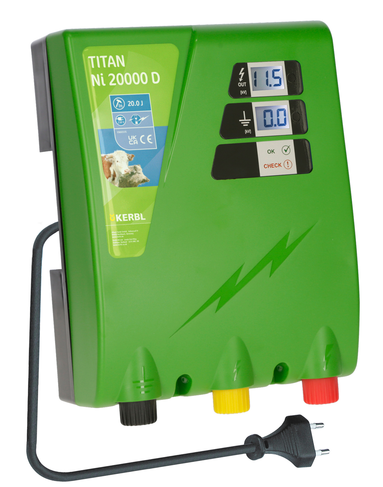 Kerbl Titan Ni 20000D 230 V Fence Device