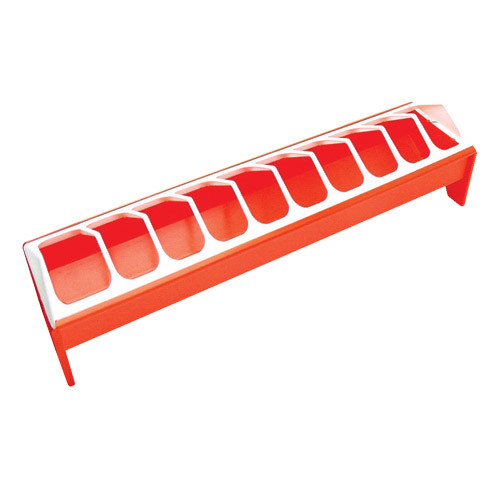 Feeder for young fowl, 50 x 12 cm, made of plastic, Kerbl