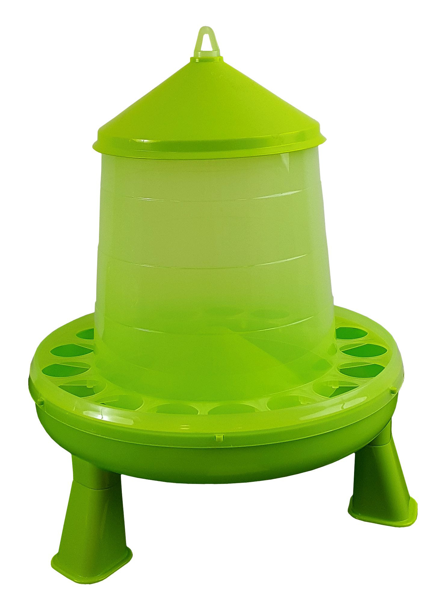 Auto Feeder for 4.8 L/ 4 kg with feet, for poultry and chickens, Kerbl
