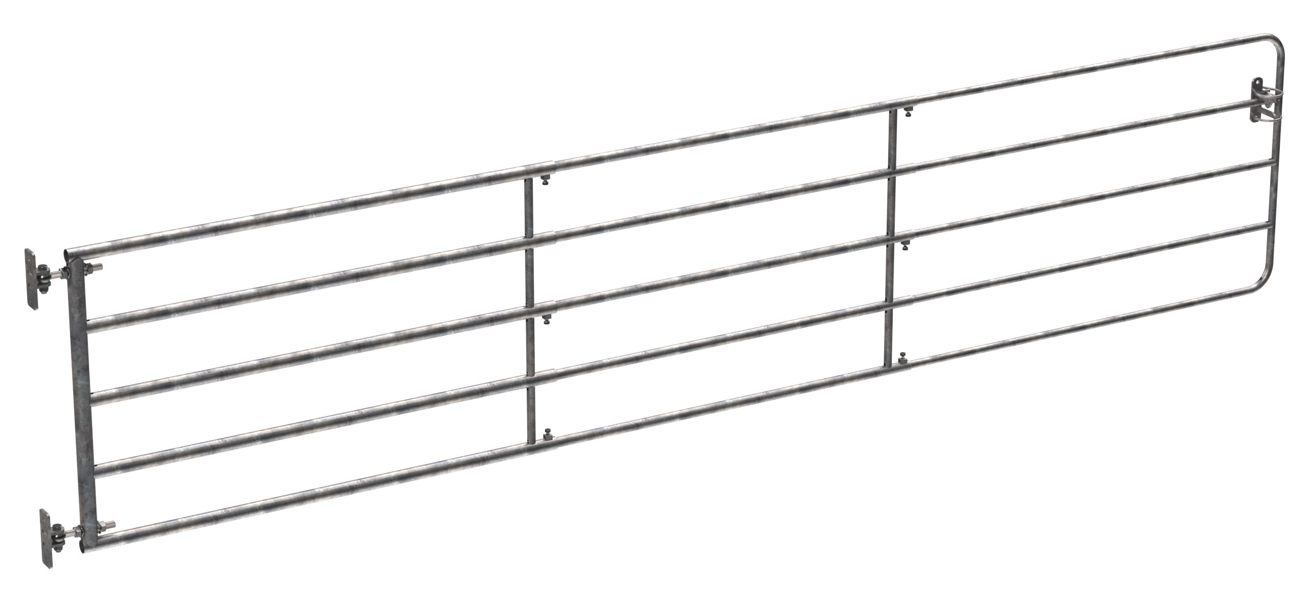 Adjustable pasture gate 1.7-4m x 90cm, Kerbl