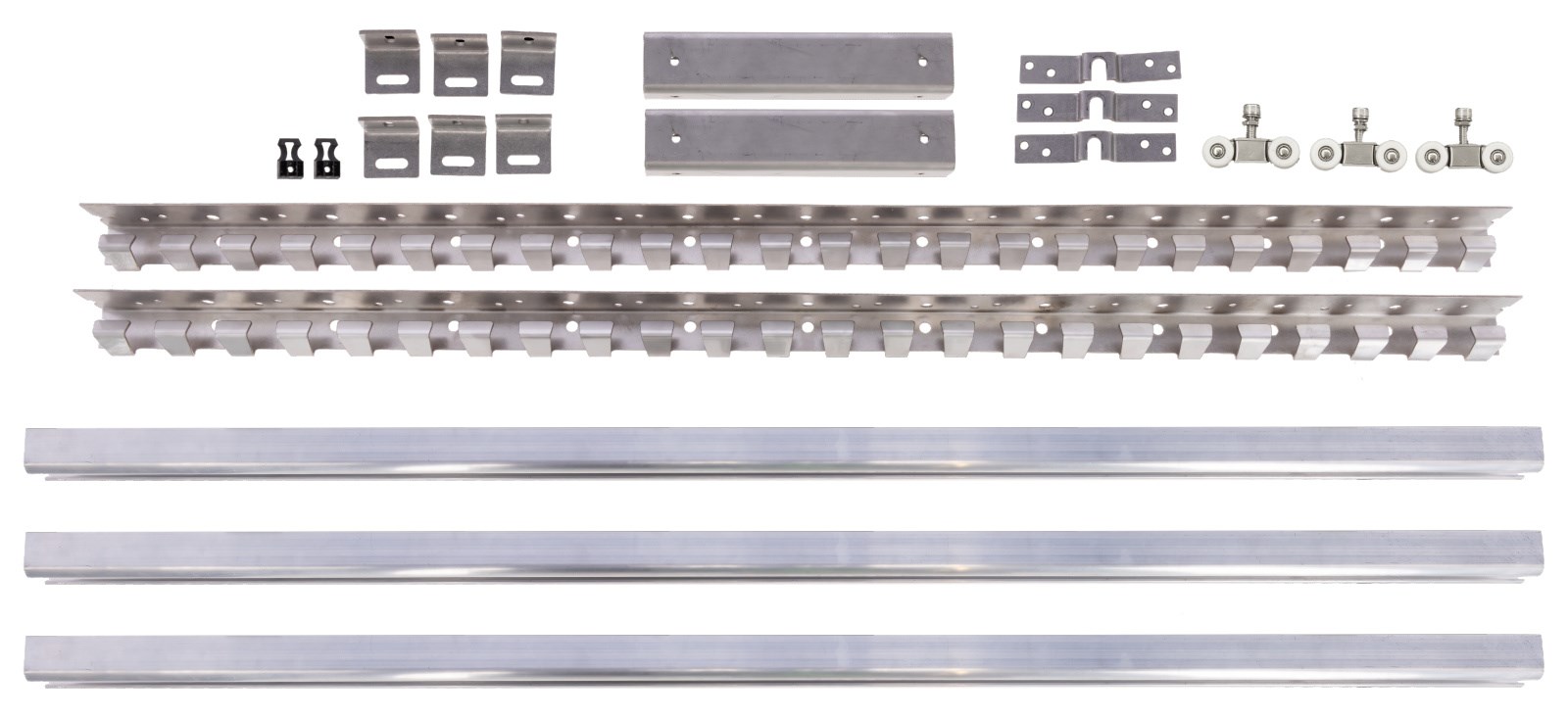 Laterally adjustable fastening system, Kerbl
