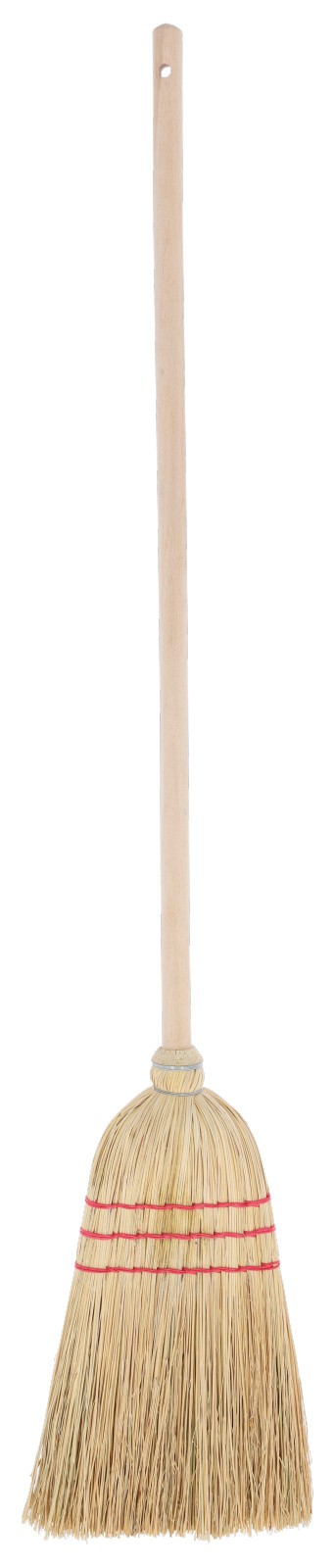 Rice Straw Broom with Handle Mini, Kerbl