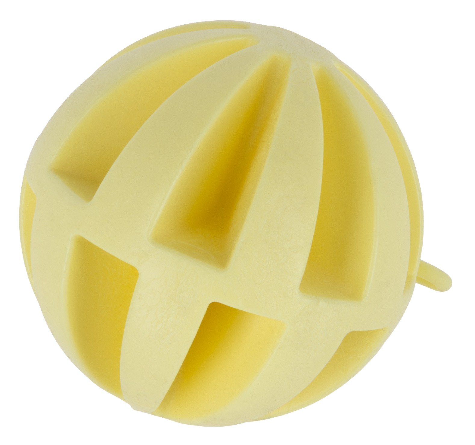 Ball made of TPE, yellow, Ø 7.5 cm, Kerbl