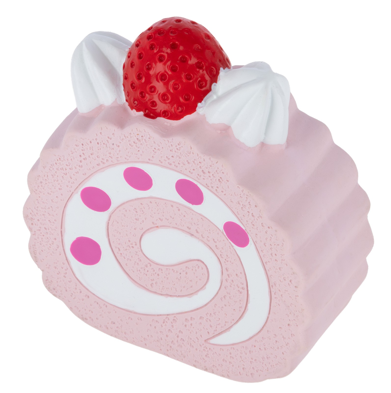 Latex Swiss roll toy, 9 x 4 x 10 cm, Kerbl