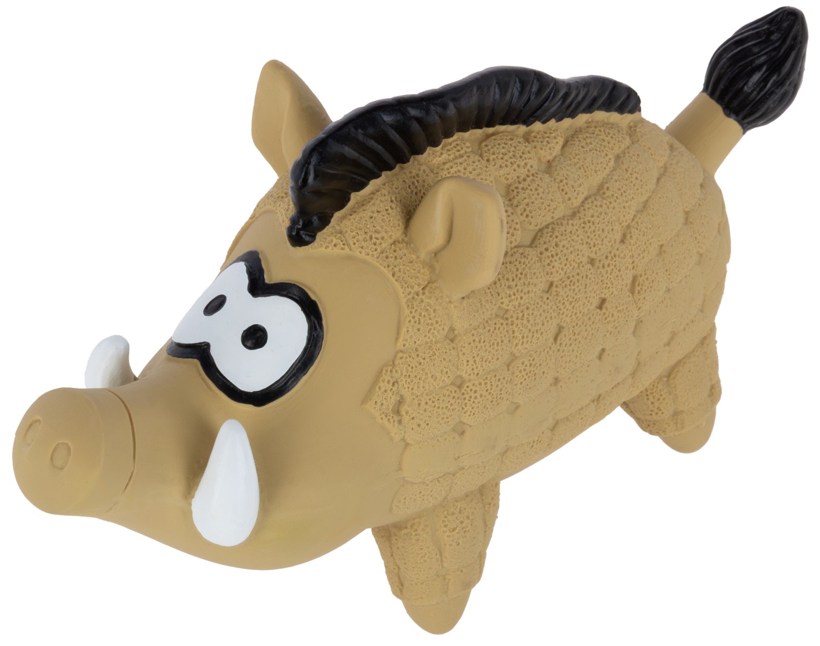 Latex wild boar toy, 19 x 6 x 11 cm, Kerbl