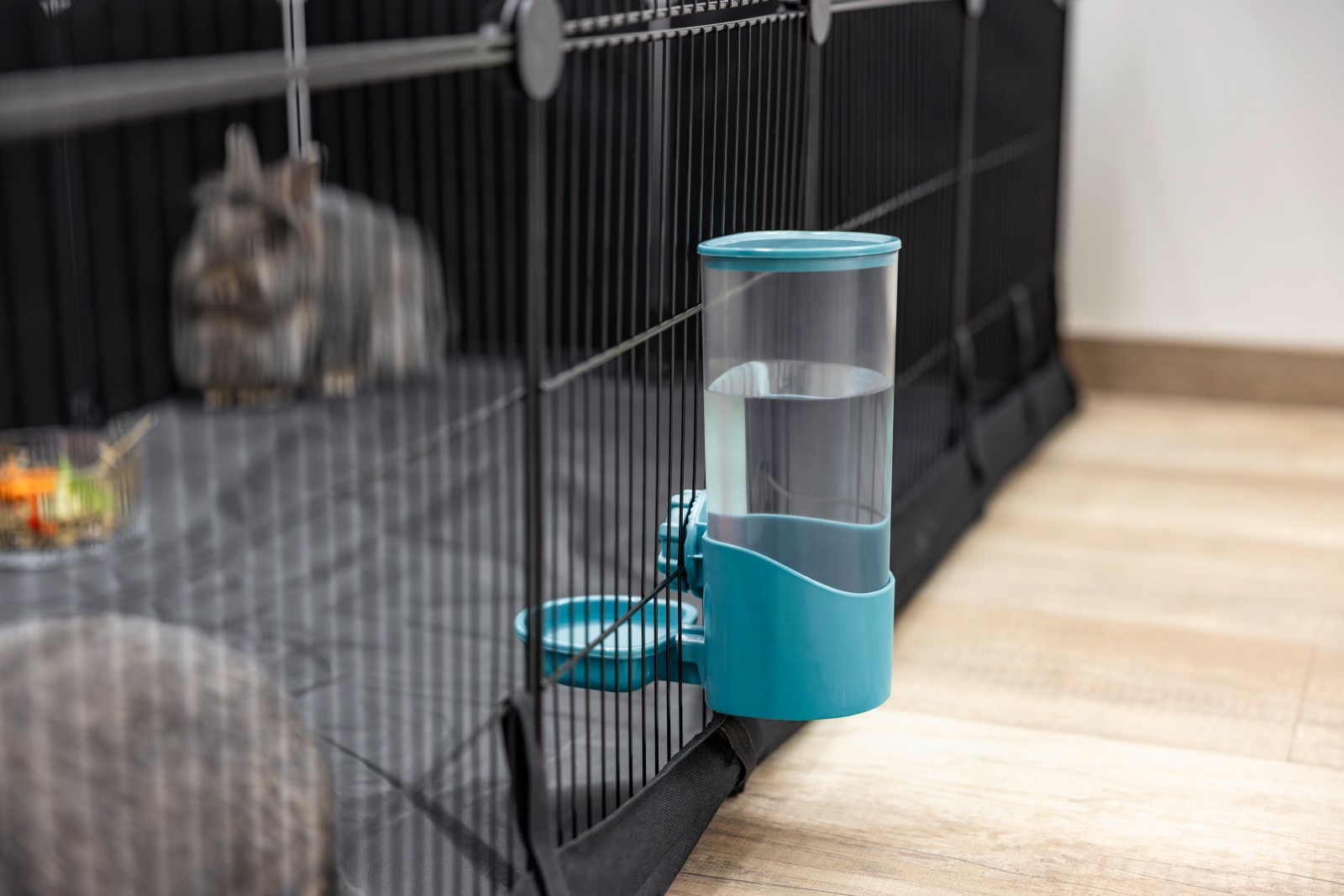 Water dispenser 850 ml, blue, 9 x 17 x 20 cm, Kerbl