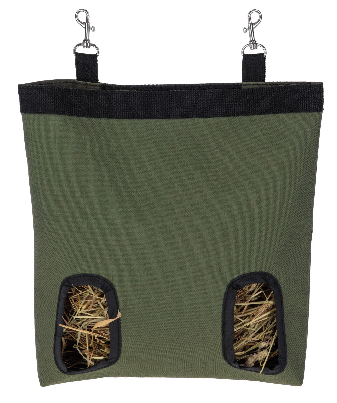 Hay bag S, olive, 28 x 24 x 4 cm, Kerbl