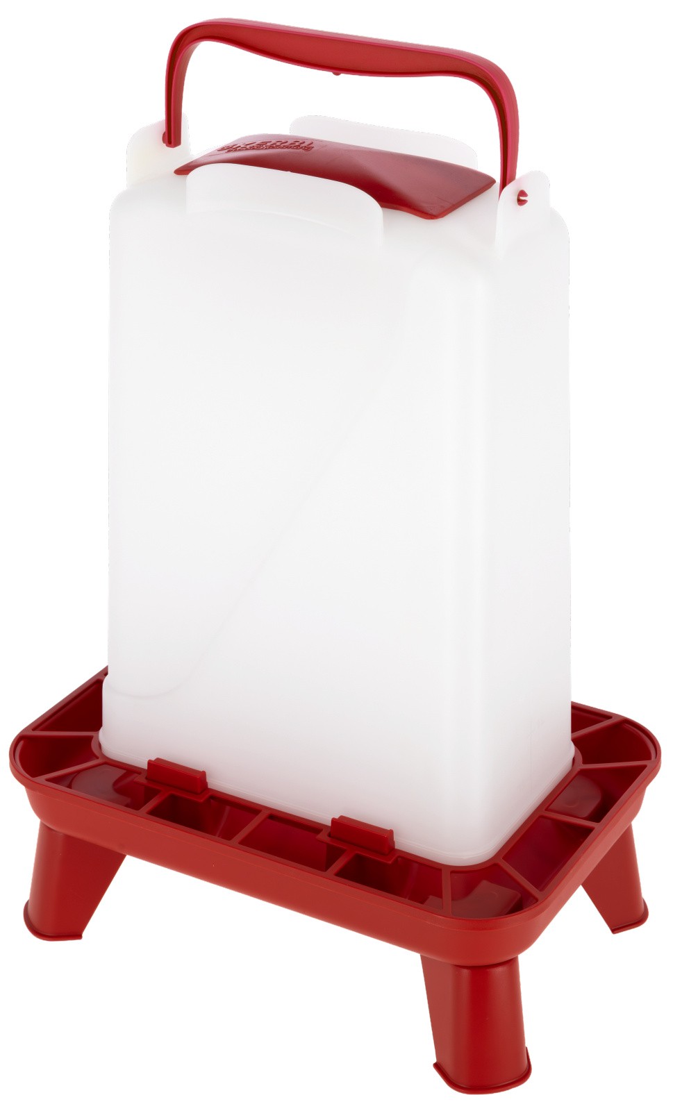 Poultry Automatic Feeder 5.5L red/white, Kerbl