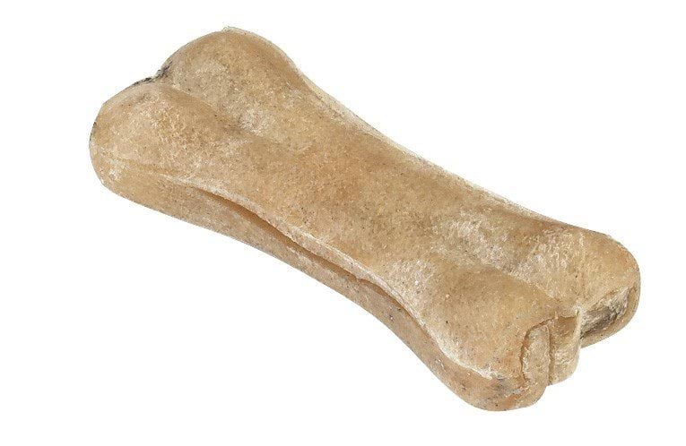 Жевательная кость для собак, из говяжьей кожи, 8 см, 20 г, 8 шт, Kerbl