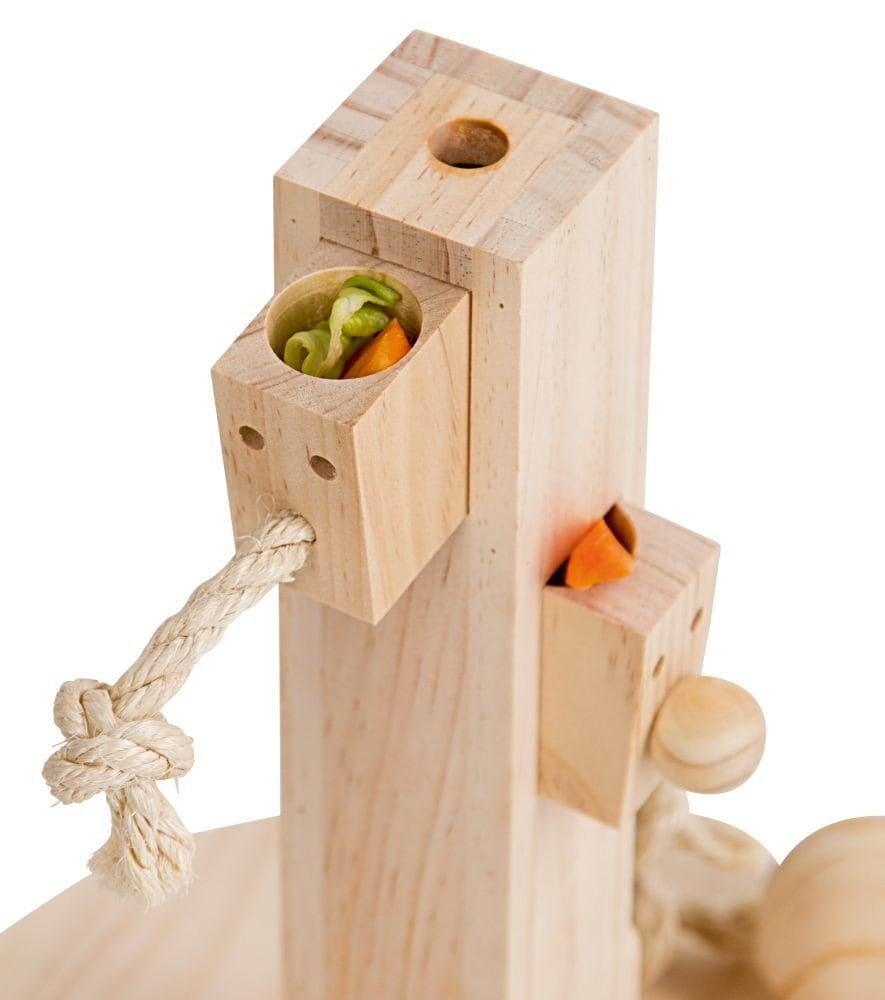 Игрушка обучающая для грызунов Feedtree, деревянная, 25 x 25 x 30 cm, Kerbl