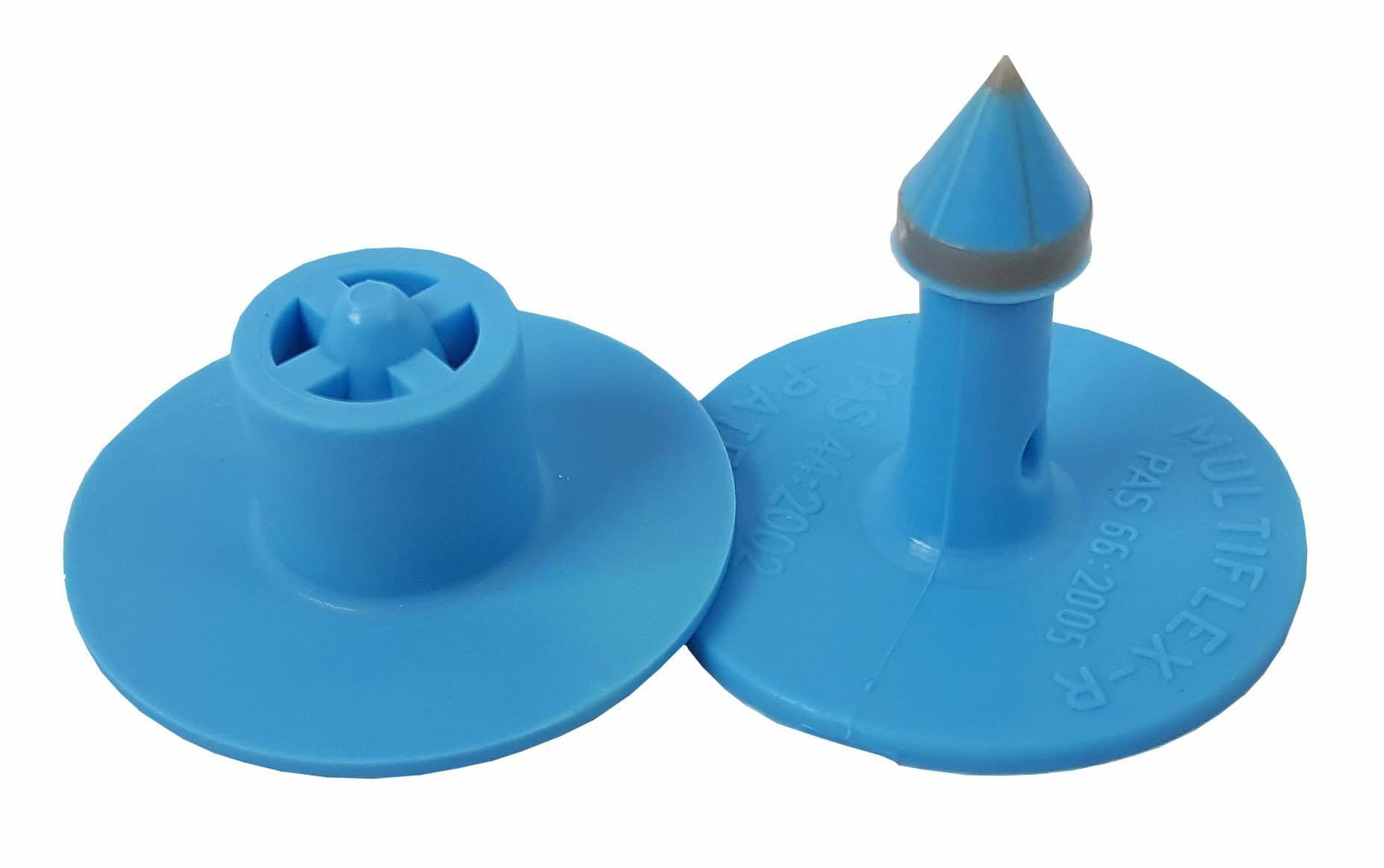 Бирка ушная пустая Multiflex R, синяя, пара, Caisley, Caisley