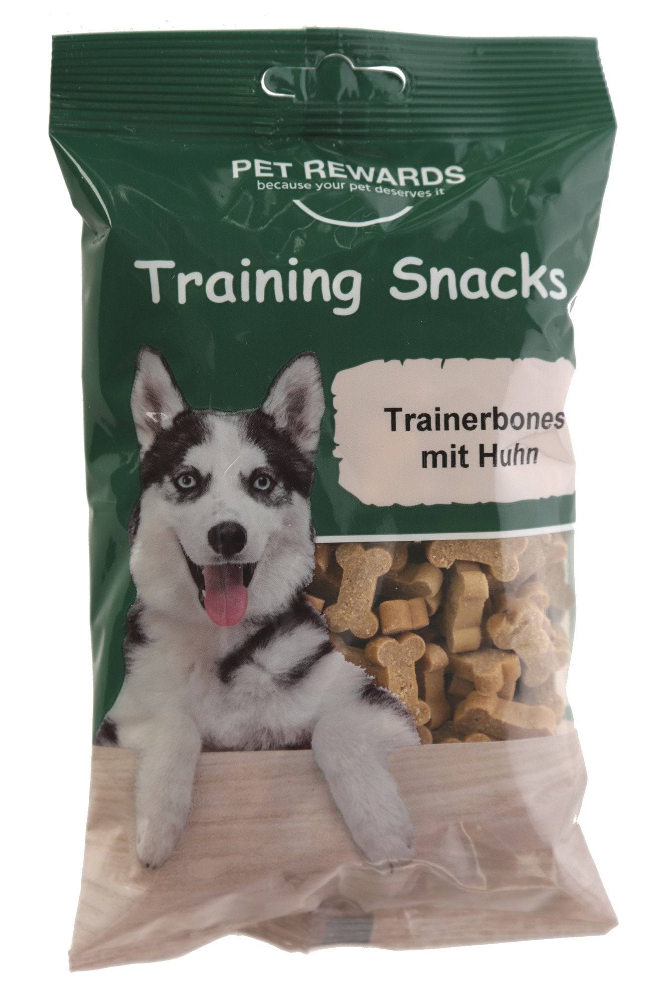 Лакомство для собак Trainer Bones, косточки с курицей, 200 г, Kerbl