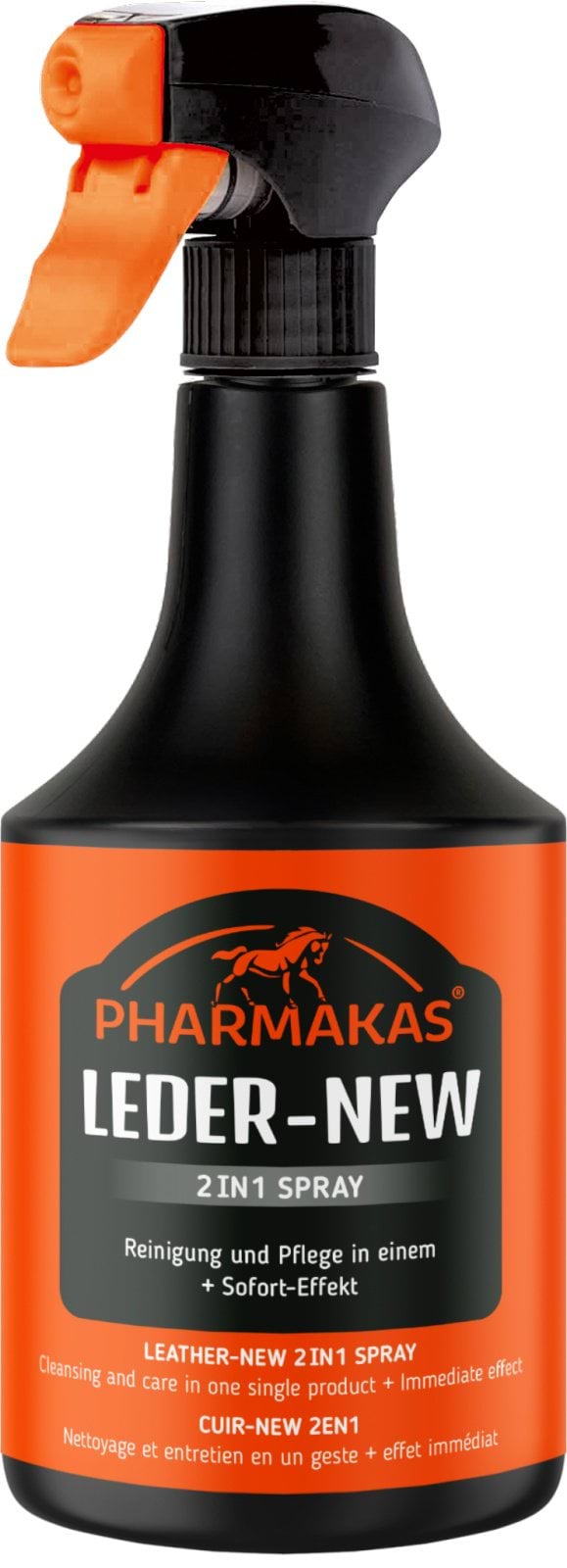Очиститель-кондиционер для кожаных изделий Leder-New, 500 мл, Pharmakas Horse Fitform
