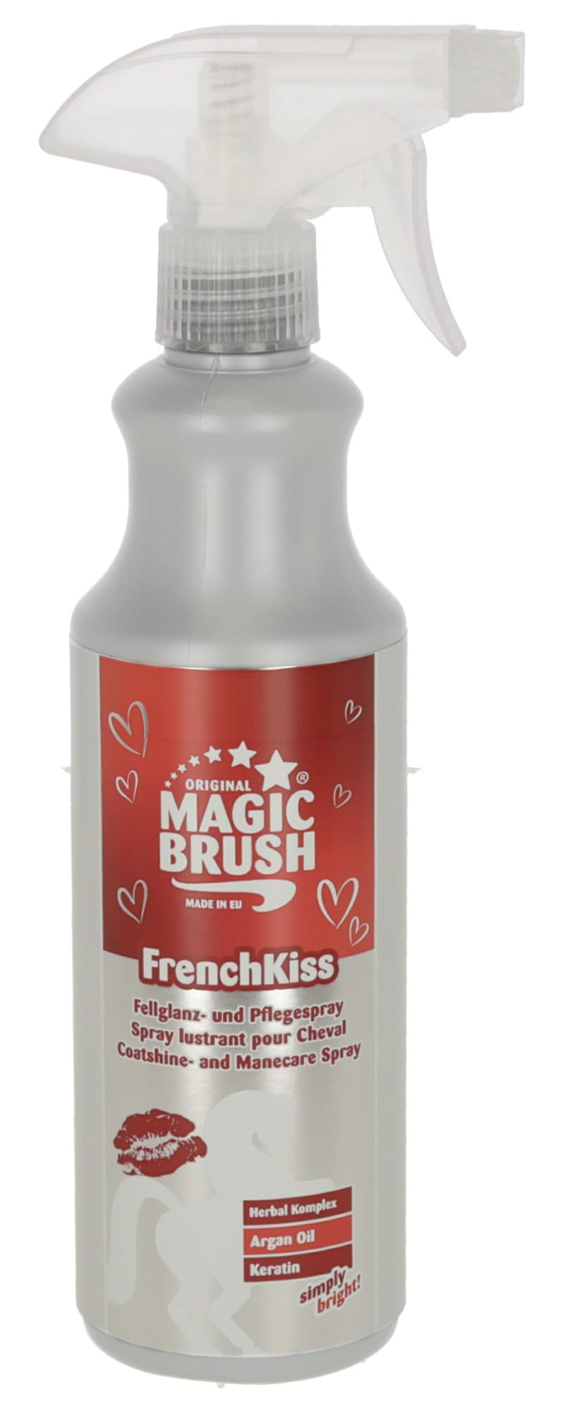 Спрей для ухода за шерстью, гривой и хвостом лошади ManeCare, French Kiss, 500 мл, MagicBrush