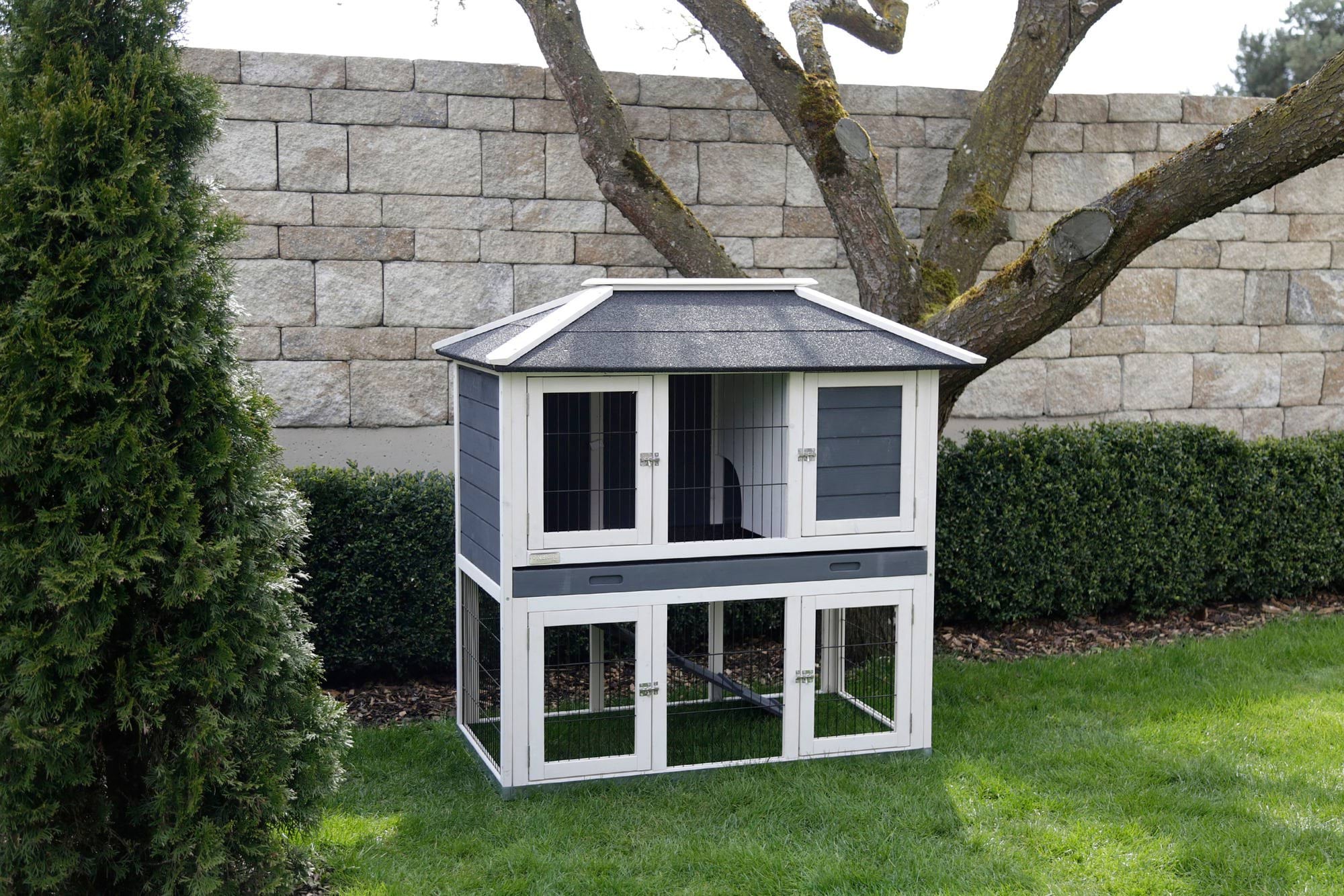 Клетка-дом для грызунов Villa, 118 x 68 x 118 см, серый, Kerbl