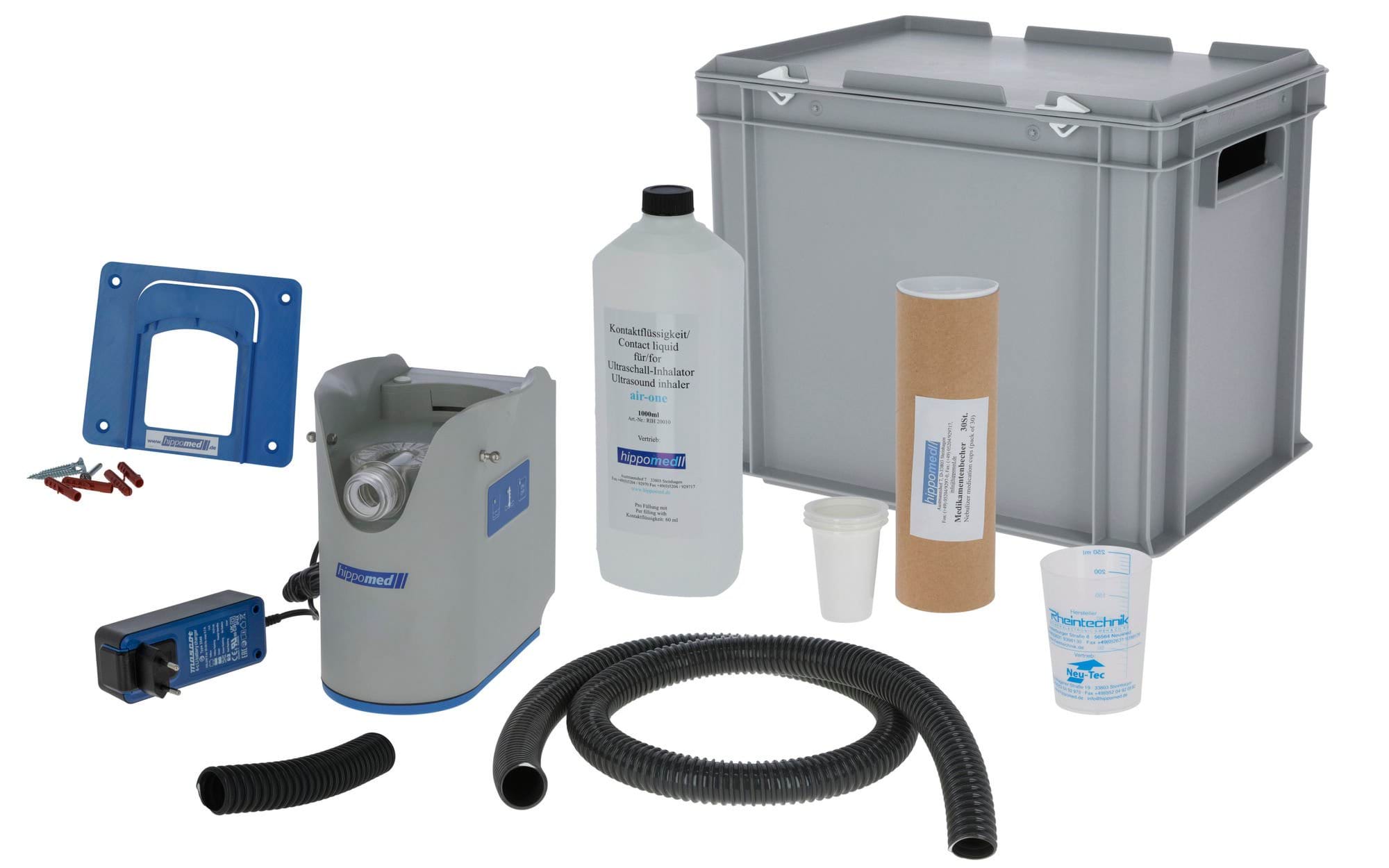 Ингалятор для лошади AirOne Flex, аккумуляторный, без маски, Hippomed