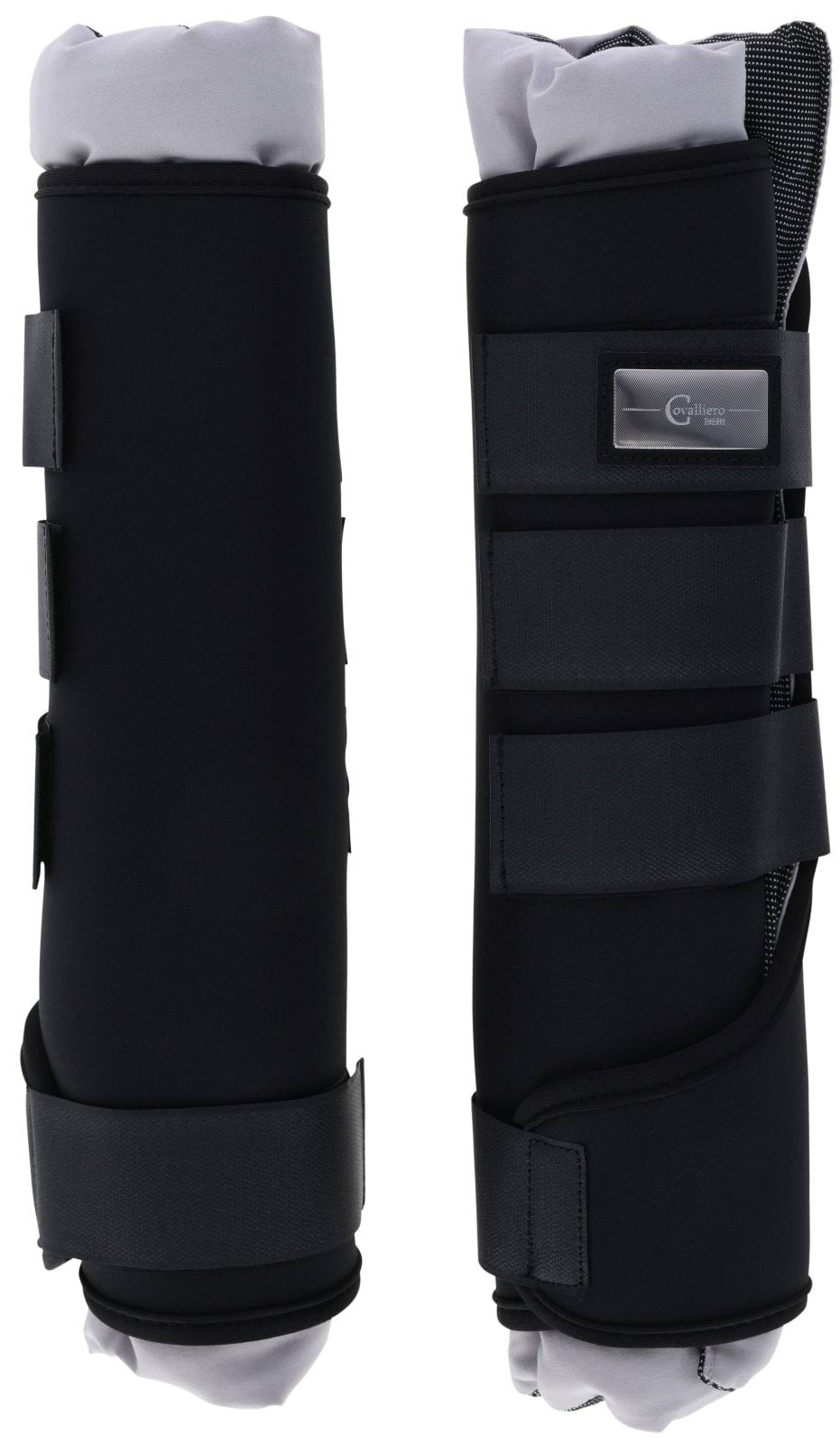 Ногавки денниковые для лошади Therm, черные, 2 шт, Covalliero