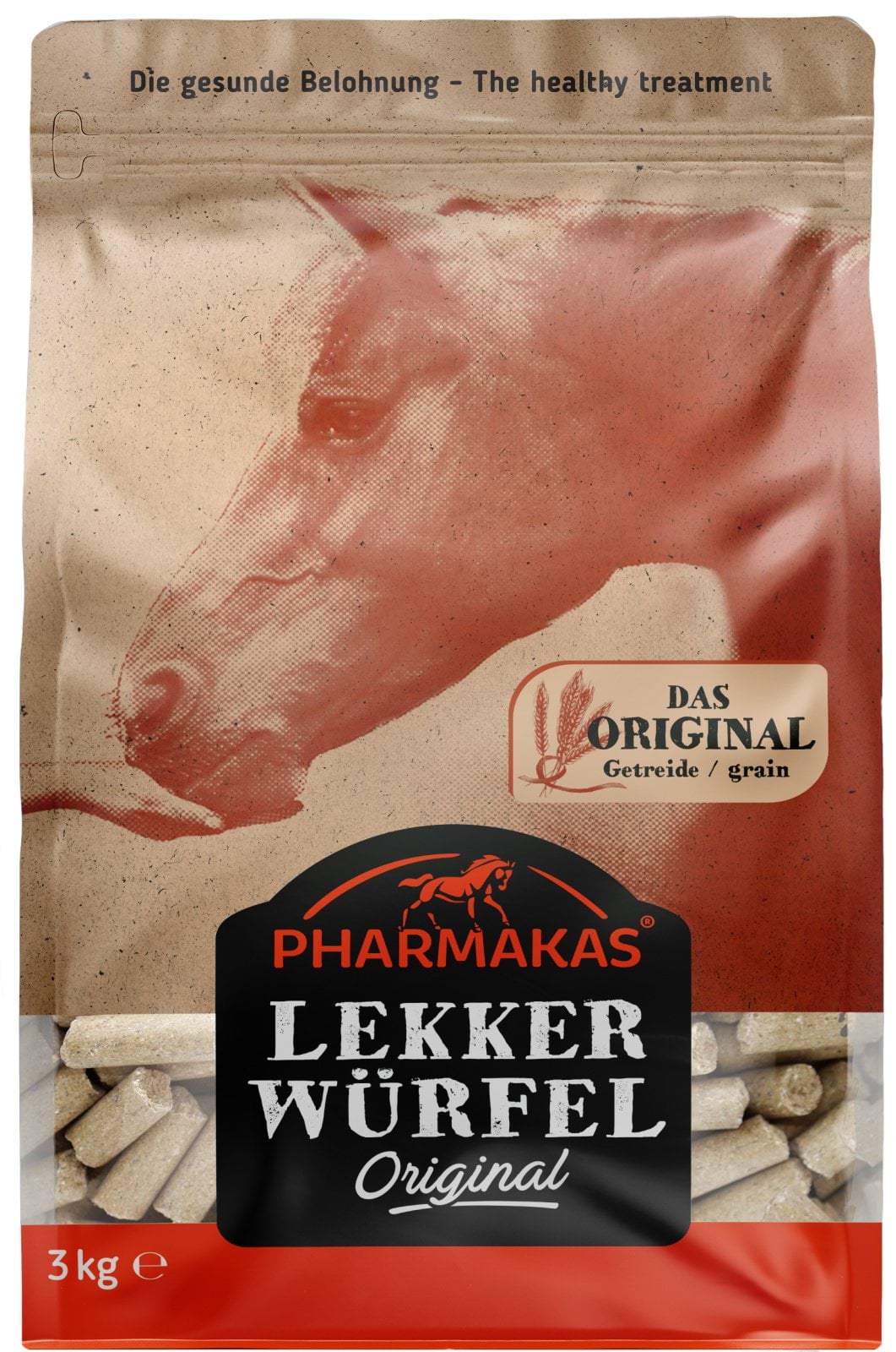 Лакомство для лошади Lekkerwurfel, 3 кг, Pharmakas Horse Fitform