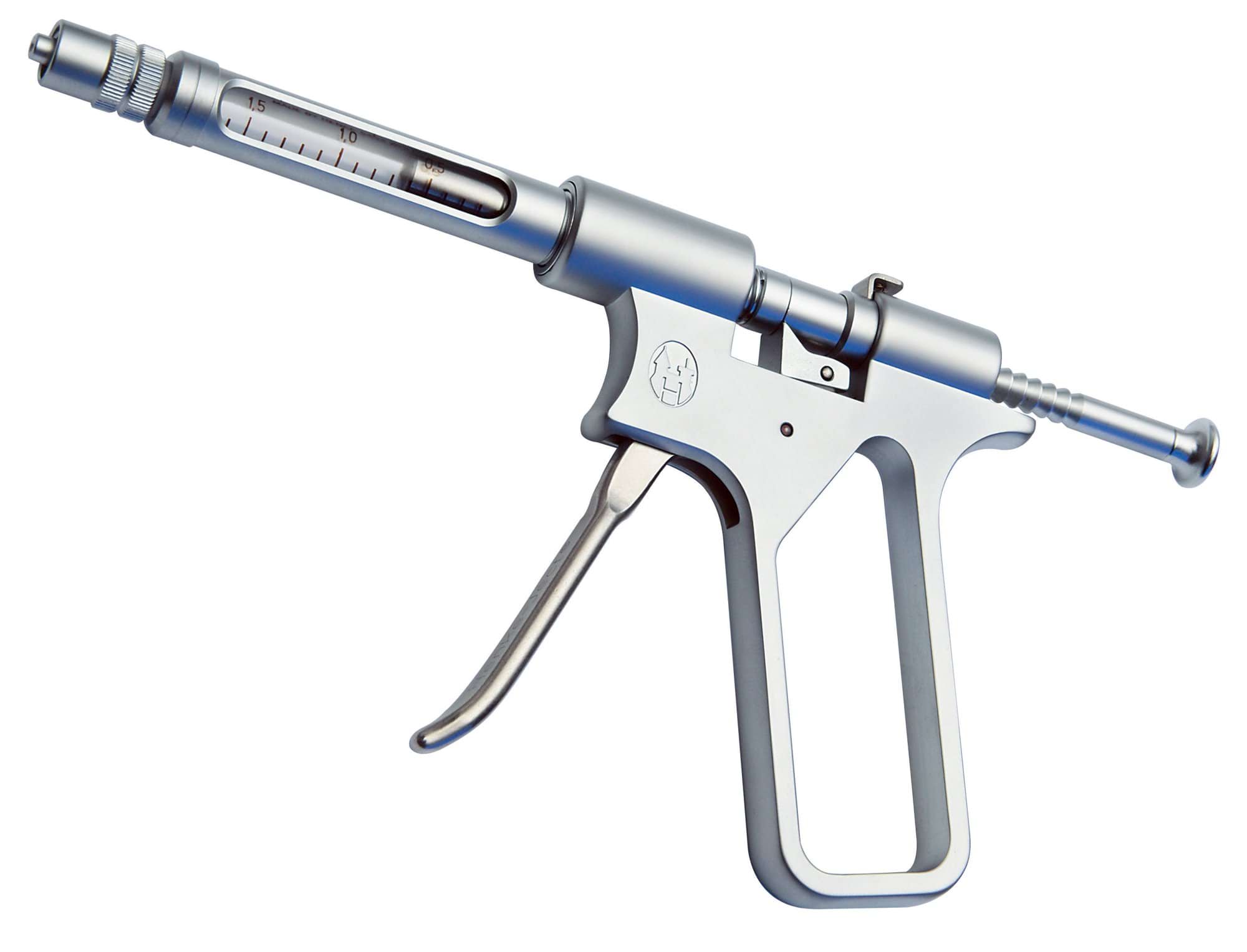 Шприц HSW ROUX-REVOLVER®, с резьбой, 50 мл с удлинением, дозировка 1,0 - 5,0 мл