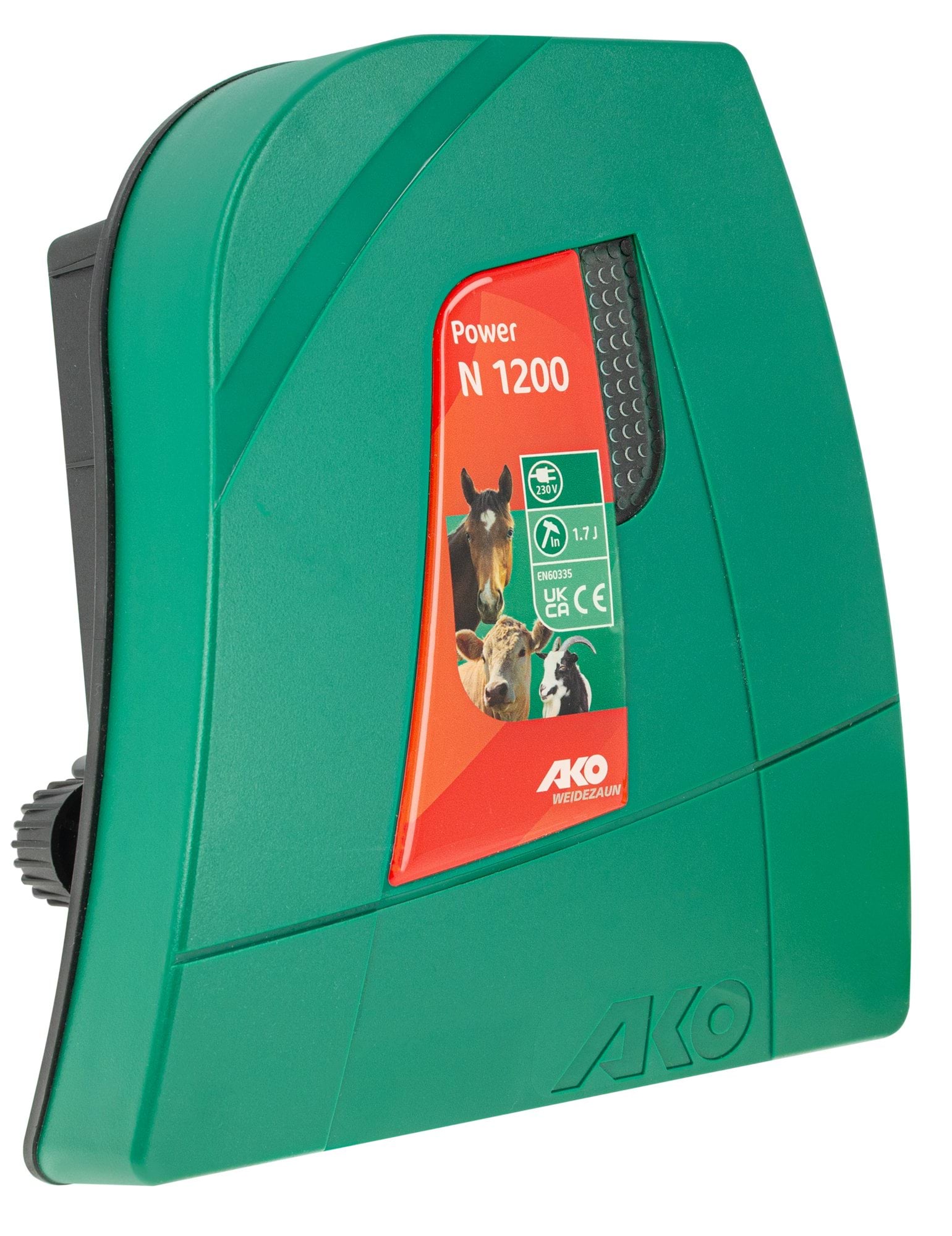Электризатор сетевой Power N 1200, для лошадей, КРС, малых и домашних животных, 1.7 J, AKO