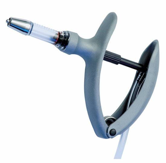 Шприц HSW ECO-MATIC® с наконечником для шлангов, Luer-Lock, 5,0 мл, дозировка 0,5 - 5,0 мл