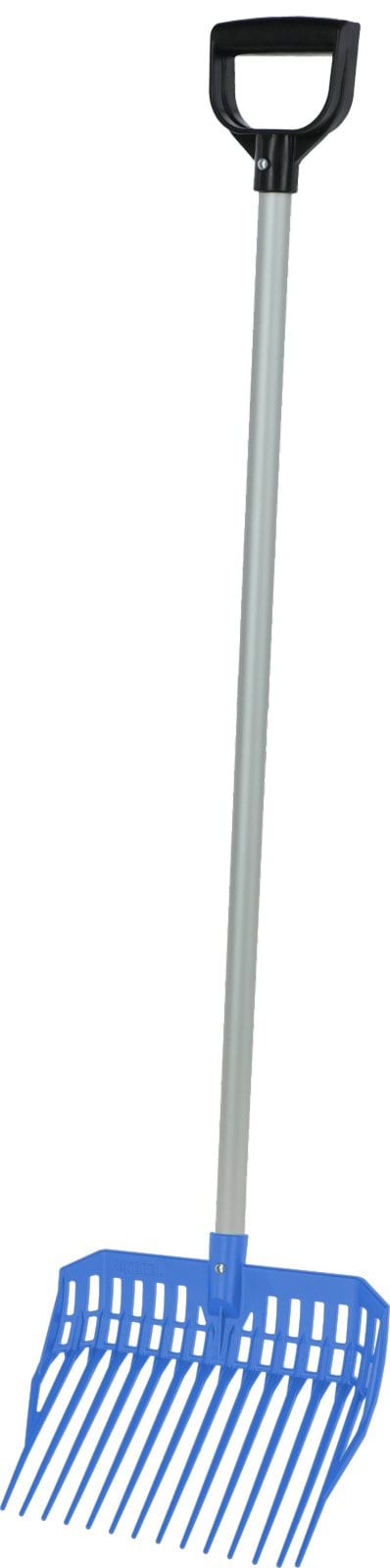 Вилы для конюшни EcoFork Mini, со стержнем, синие, Kerbl