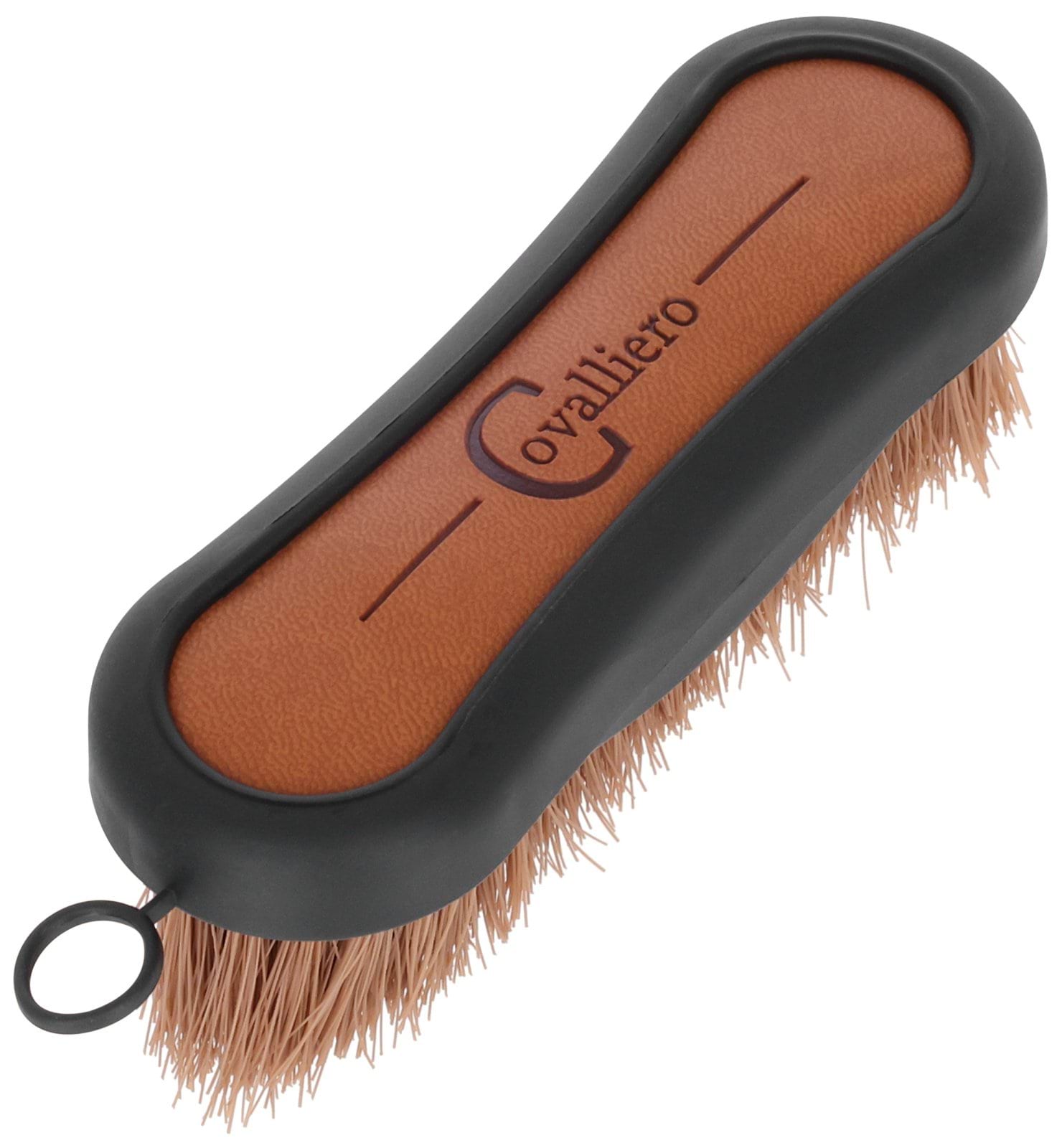Щётка Deluxe Mini, коричнево-чёрная, 13 см, Covalliero