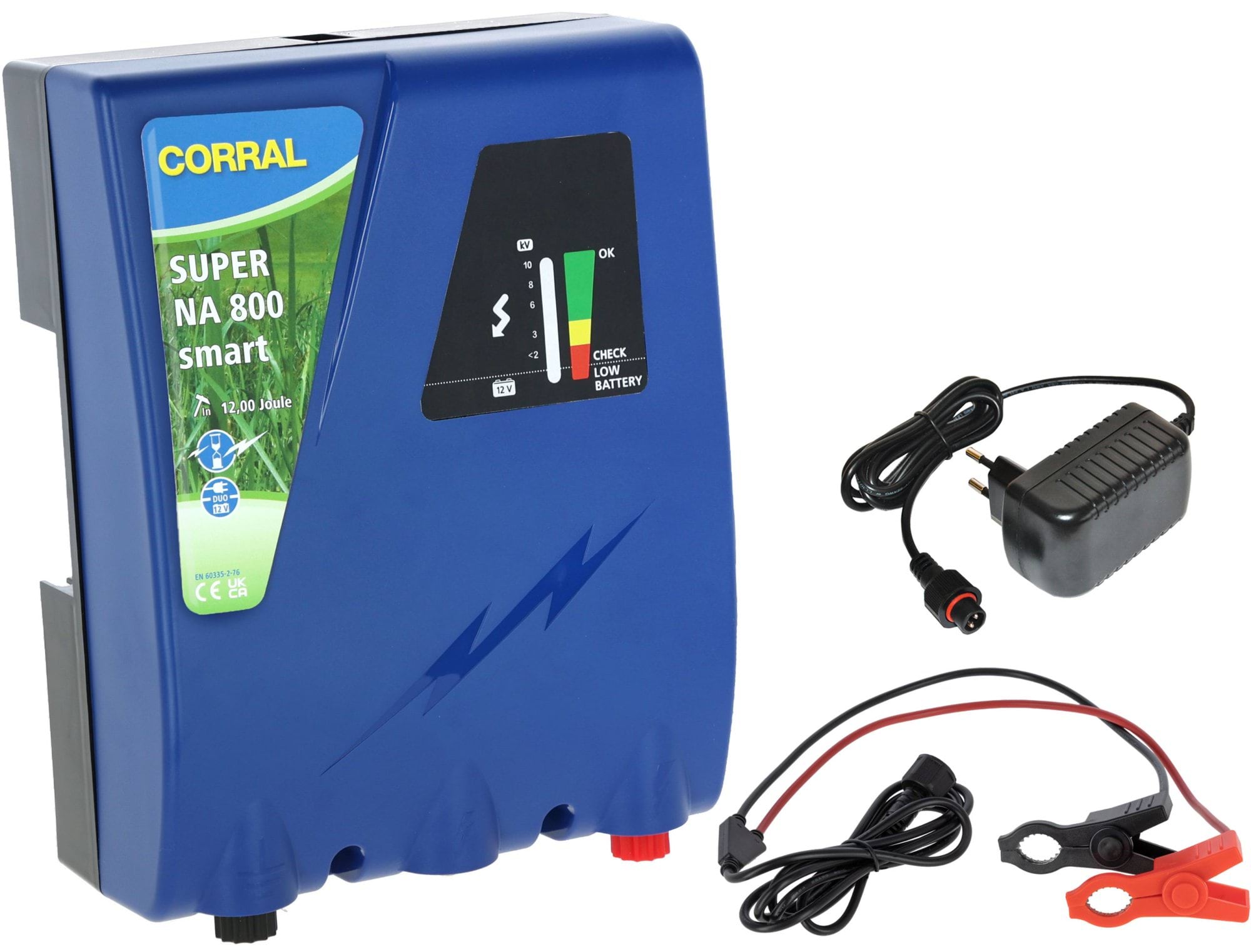 Corral Super NA 800 Smart 230V/12 V электропастух, Kerbl