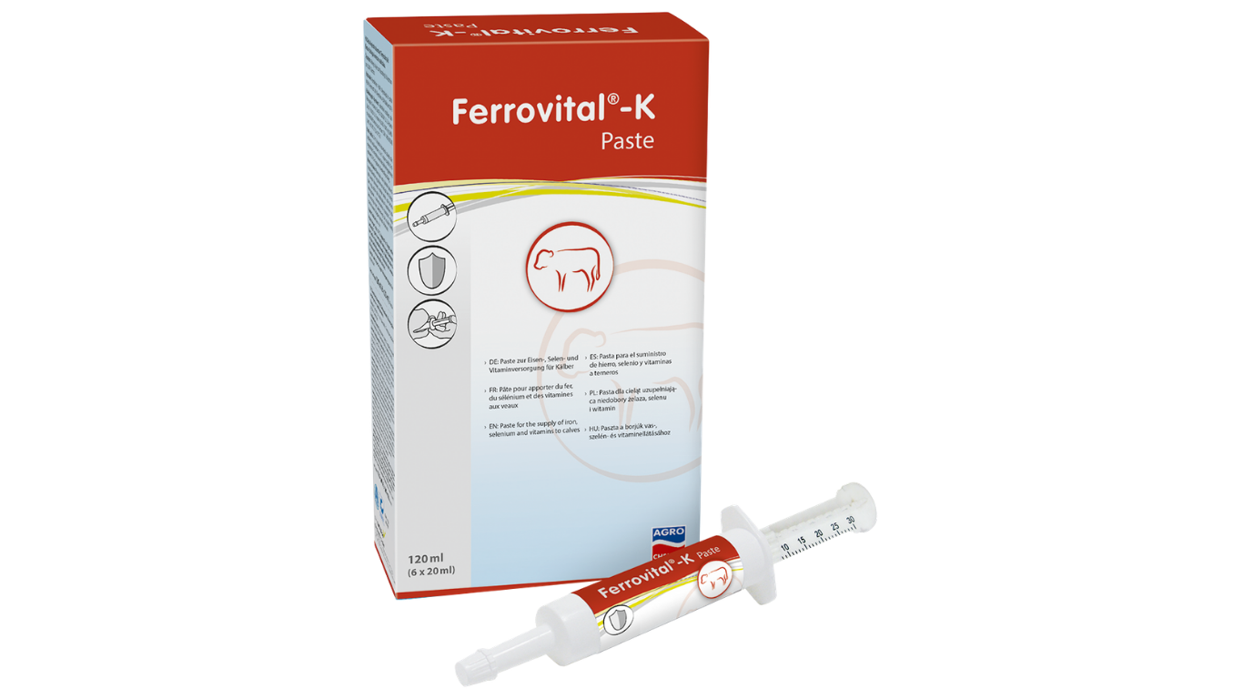 Железная паста Ferrovital-K 6x20 мл, Kerbl