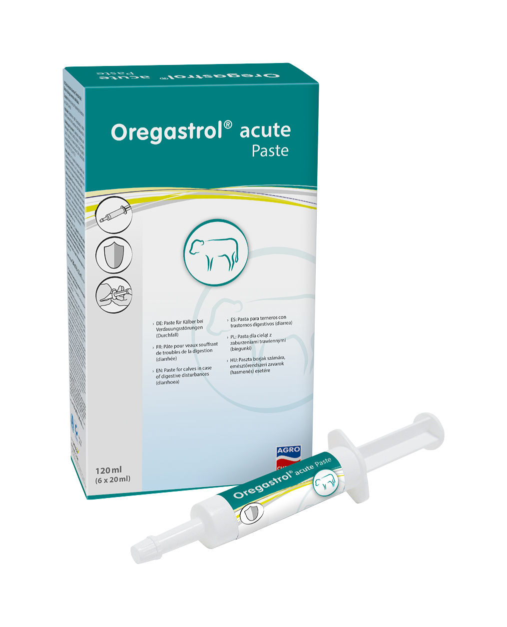 Паста Oregastrol-akut 6x20 мл, Kerbl