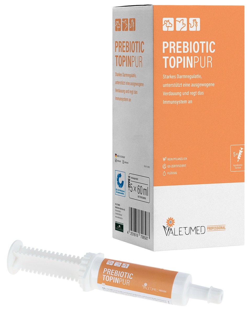 Паста для животных Topinpur Prebiotic, 5 x 60 мл, VALETUMED