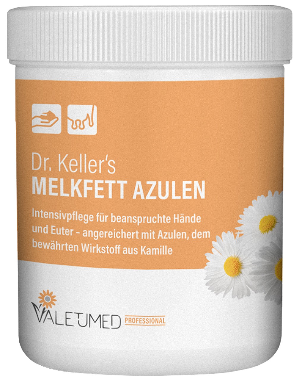 Крем для вымени с ромашкой Dr. Keller, 500 мл, VALETUMED