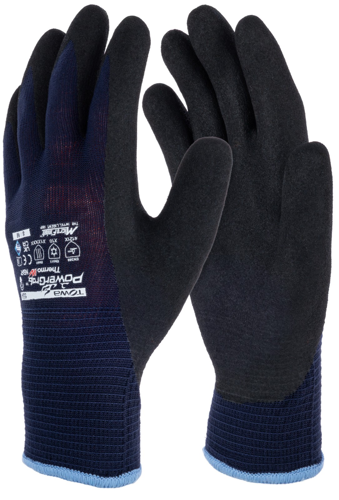 Рабочие перчатки PowerGrab Thermo W NBR, размер 9/L, Kerbl