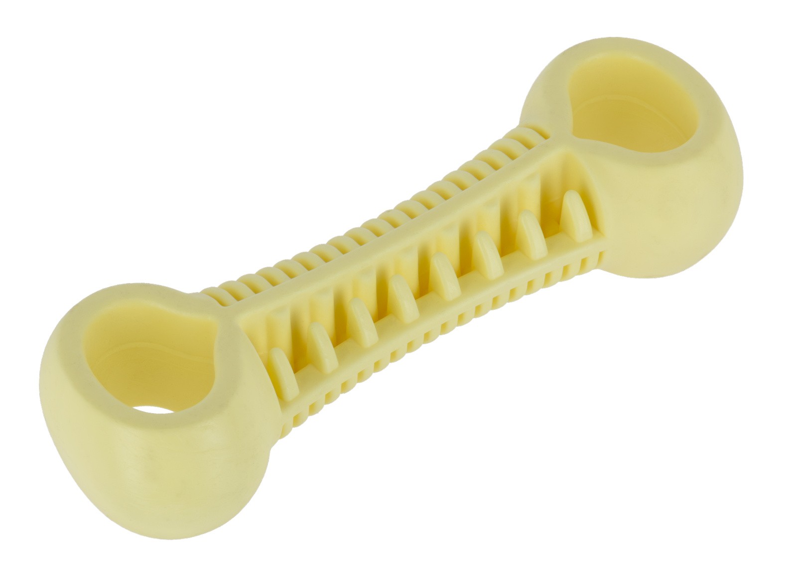 Большая гантель TPE, жёлтая, 18.9 x 6 x 4 см, Kerbl