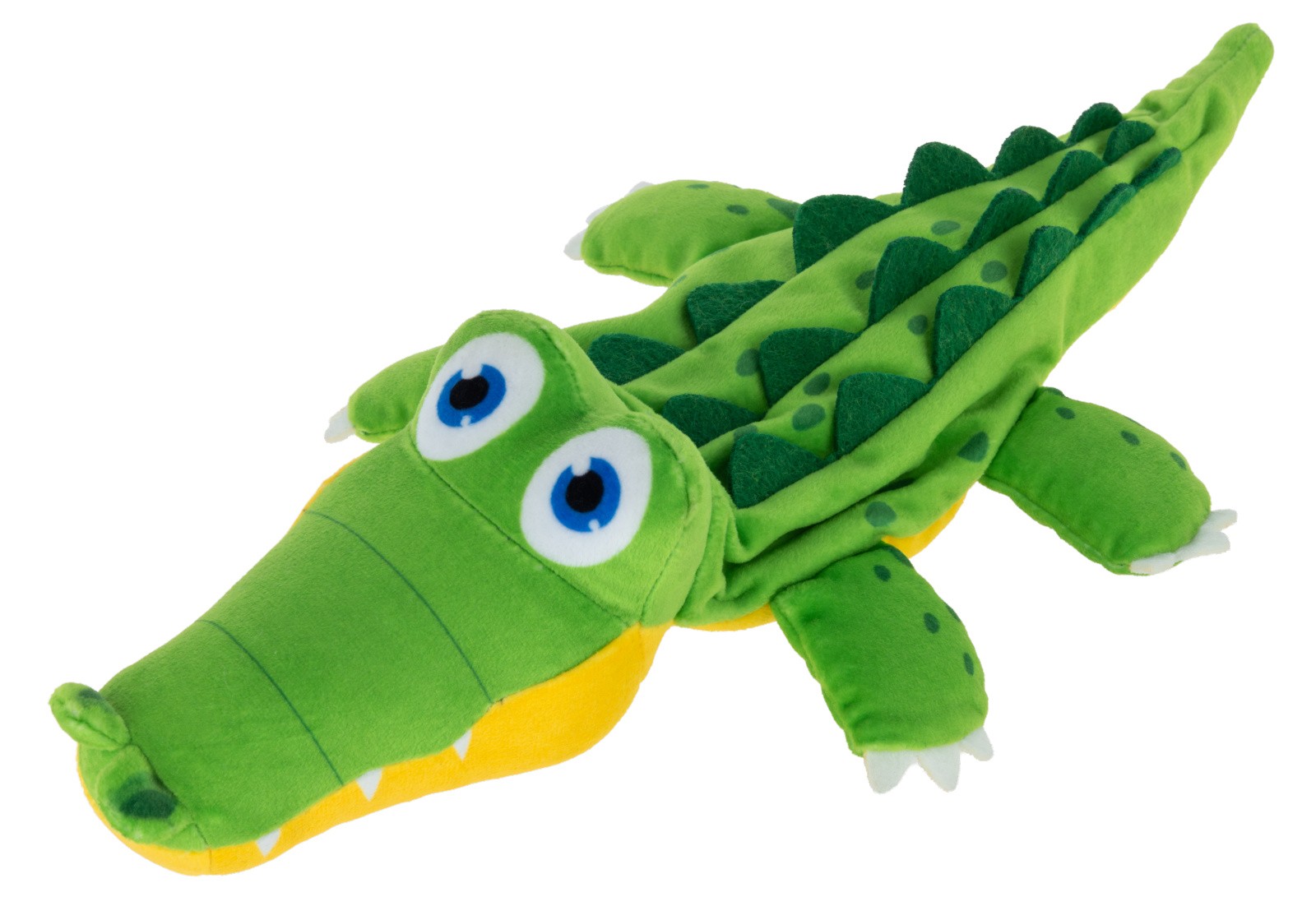 Игрушка для кошек Jumping Crocodile, зеленый, 34 см, Kerbl
