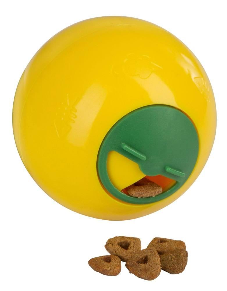 Іграшка для кота м'ячик на ласощі Snack Ball, 7,5 см, Kerbl