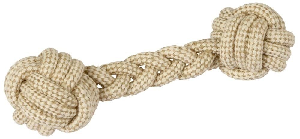 Іграшка гантель для собак, з шнура, 25 х 7 см, Kerbl