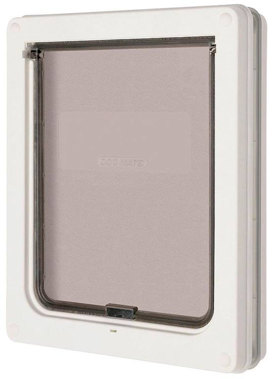 Дверцята для собак Dog Mate®, 2-стороння, 290 х 350 мм, біла, Kerbl