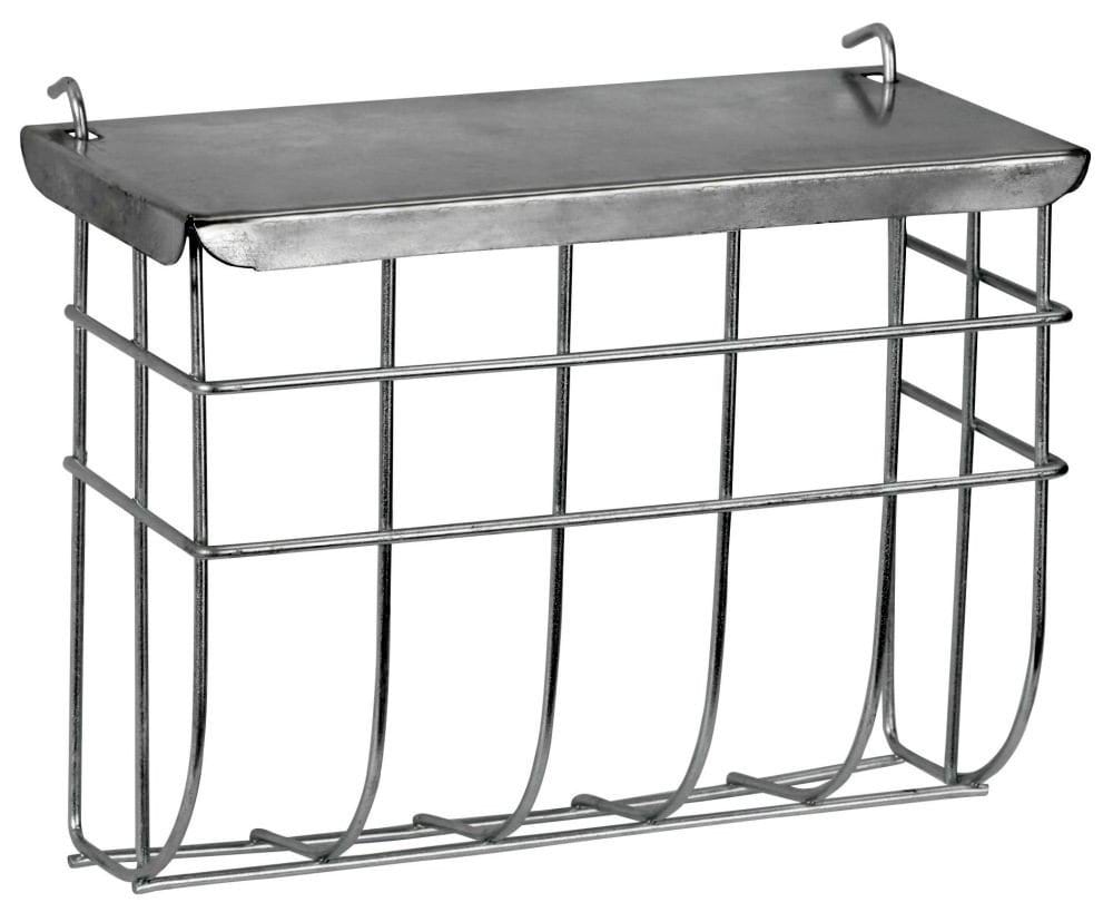 Металевий стелаж для сіна для гризунів, з кришкою, 25 x 9 x 17 см, Kerbl