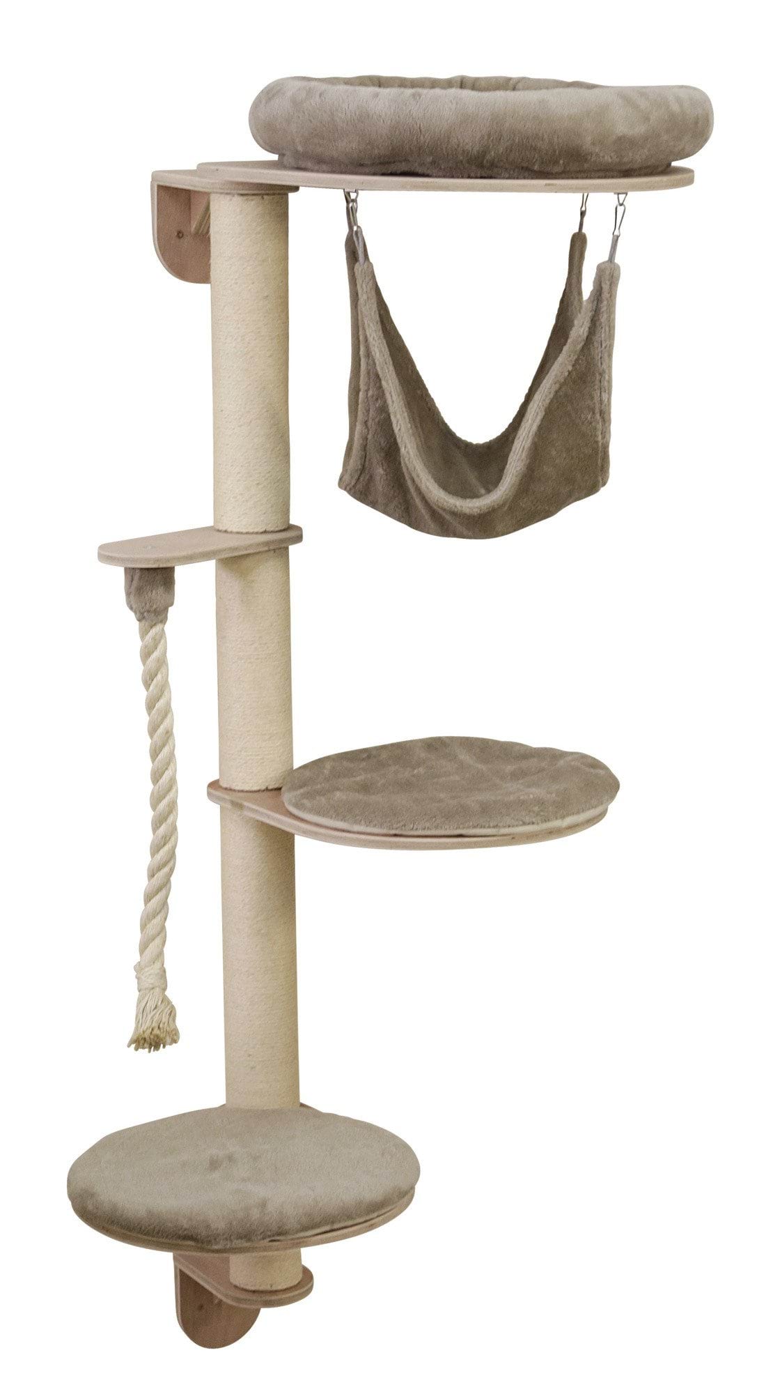 Дряпка для кота Dolomit Grappa, 40 х 158 см, сіра, Kerbl