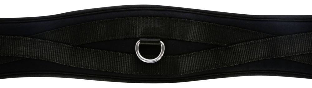 Підпруга з піною з ефектом пам'яті, чорна, 125 см, Covalliero